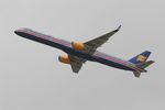 TF-ISX @ LFPG - Boeing 757-3E7, Take off rwy 06R, Roissy Charles De Gaulle Airport (LFPG-CDG) - by Yves-Q