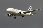 F-GRHO @ LFPG - Airbus A319-111, Short approach Rwy 26L, Roissy Charles De Gaulle Airport (LFPG-CDG) - by Yves-Q