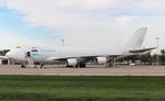 OE-IFM @ KRFD - Boeing 747-4KZF(SCD) - by Mark Pasqualino
