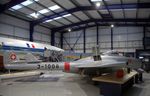 J-1008 - DH's first jet aircraft this Vampire was built in 1949; since 1974 on display at the de Havilland Museum in London Colney, Herts. - by Chris Holtby