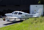 N217SR @ EDKB - Cirrus SR22 GTS at Bonn-Hangelar airfield during the Grumman Fly-in 2021