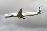 4X-EDL @ LFPG - Boeing 787-9 Dreamliner, On final rwy 26L, Roissy Charles De Gaulle airport (LFPG-CDG) - by Yves-Q