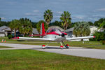 N390RV @ 97FL - Departing from the 2021 Weirsdale Fly In - by drawdecal