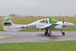 G-CTCG @ EGSH - Leaving Norwich for Humberside. - by keithnewsome