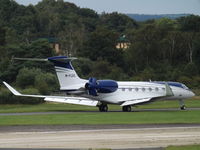 M-FUAD @ EGLF - Taxing in at Farnborough Airport - by James Lloyds
