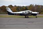 G-BOJI @ EGLK - Piper PA-28RT-201 Arrow IV at Blackbushe. Ex N2919X - by moxy