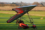 UNKNOWN @ X3CX - Aeros wing on Dragonfly ultralight parked at Cromer. - by Graham Reeve