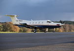 M-YBLS @ EGTF - Pilatus PC-12/45 at Fairoaks. - by moxy