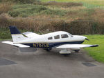 N787CE @ EGJB - Parked at Guernsey Aero Club - by alanh