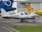 N209DW @ EGJB - Parked at ASG, Guernsey - by alanh
