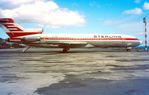 OY-SBF @ FNC - Funchal 15.10.1986 First Sterling Airways in FNC.School Flight. - by leo larsen