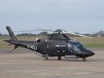 2-HELI @ EGJB - Parked on the west apron, Guernsey - by alanh