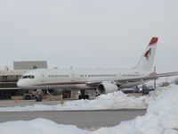 N757SS @ YYZ - plenty of snow around for the Coyotes visit. - by ALASTAIR GRAY