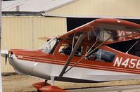 N456PB @ 96C - Original owner Louis Buffkin (Front) picking up a N456PB at the ACA factory. 1997 - by UNK