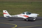 D-EEAQ @ EDVE - Aquila A211 G3X at Braunschweig-Wolfsburg airport, Waggum
