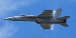 165934 @ KNTU - Super Hornet Demo just under the Mach 1 - by Topgunphotography