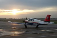 N765AA @ KFLV - Early morning at KFLV prior to departure to KMDW - by George Queyrel
