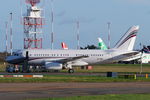 A7-MED @ EGSH - Parked on stand seven at Norwich. - by Graham Reeve