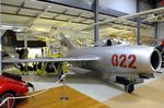 022 RED - Mikoyan i Gurevich MiG-15bis FAGOT-B at the Luftfahrtmuseum Laatzen, Laatzen (Hannover)