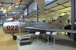 022 RED - Mikoyan i Gurevich MiG-15bis FAGOT-B at the Luftfahrtmuseum Laatzen, Laatzen (Hannover)