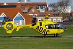 D-HLCK - Eurocopter EC135P2+ 'Christoph Europa 1'  EMS-helicopter of ADAC Luftrettung at the shoreside park in Juist (East Frisia)