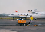 F-BVPN @ EGFH - Visiting Falcon 20E-S. - by Roger Winser