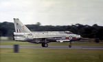 XP753 @ EGWZ - Lightning F.3 of 5 Squadron in action at the 1975 RAF Alconbury Airshow. - by Peter Nicholson