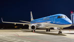 PH-EZY @ ENBR - Parked overnight at the gate. - by Martin Alexander Skaatun