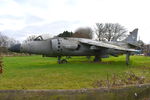 ZE698 - British Aerospace Sea Harrier F/A2 at Aerospace Logistics, Charlwood. - by moxy