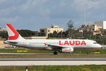 9H-LOZ @ LMML - A320 9H-LOZ Lauda Europe - by Raymond Zammit