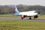 OM-BYA @ LFRB - Airbus A319-115,Landing rwy 07R, Brest-Bretagne airport (LFRB-BES) - by Yves-Q