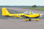 G-BYXH @ EGSH - Leaving Norwich for Wittering. - by keithnewsome