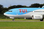 OO-JAL @ LFRB - Boeing 737-7K, Take off run rwy 25L, Brest-Bretagne airport (LFRB-BES) - by Yves-Q