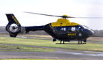 G-NWOI @ EGFH - Helicopter operated by the NPAS (Police 32) departing to St Athan Airfield. - by Roger Winser