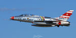 N2011V @ KBAF - Super Sabre taking off - by Topgunphotography