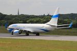 SP-ENW @ LFRB - Boeing 737-86J, Taxiing rwy 07R, Brest-Bretagne airport (LFRB-BES) - by Yves-Q