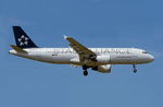 OO-SNC @ LMML - A320 OO-SNC Brussels Airlines in Star Alliance livery - by Raymond Zammit
