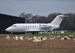 G-NREG @ EGLM - Canadair Challenger 600S (CL-600-1A11) Ex N247CK at White Waltham posing as RA0639 for film work. Baah, Baah. - by moxy