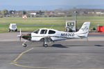 N663CD @ EGBJ - N663CD at Gloucestershire Airport. - by andrew1953