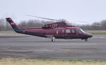 G-XXEB @ EGFH - Visiting helicopter of the Queens Helicopter Flight. - by Roger Winser