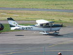 G-ATKT @ EGBJ - G-ATKT at Gloucestershire Airport. - by andrew1953