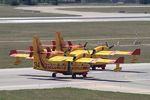 F-ZBFX @ LFML - Canadair CL-415, Ready to take off rwy 31R, Marseille-Provence Airport (LFML-MRS) - by Yves-Q
