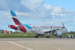 D-AEWM @ EGSH - Arrived at Norwich from Dusseldorf for paintwork. - by keithnewsome