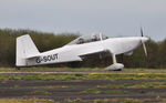 G-SOUT @ EGFH - Visiting aircraft (Raven 5 of Team Raven). - by Roger Winser