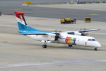 LX-LQC @ LOWW - Luxair De Havilland Canada Dash 8-402Q be pride, be Luxembourg - livery - by Thomas Ramgraber