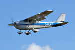 G-BLPF @ EGFH - Visiting Reims/Cessna Reims Rocket. - by Roger Winser