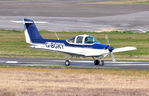 G-BGKY @ EGFH - Resident Tomahawk operated by Cambrian Flying Club. - by Roger Winser