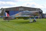 G-HUPW @ EGLM - Hawker Hurricane Mk.1 at White Waltham. - by moxy