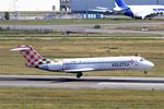 EC-MFJ @ LFBO - Boeing 717-2CM, Landing rwy 14R, Toulouse-Blagnac airport (LFBO-TLS) - by Yves-Q