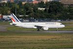 F-GHQM @ LFBO - Airbus A320-211, Lining up rwy 14L, Toulouse-Blagnac airport (LFBO-TLS) - by Yves-Q